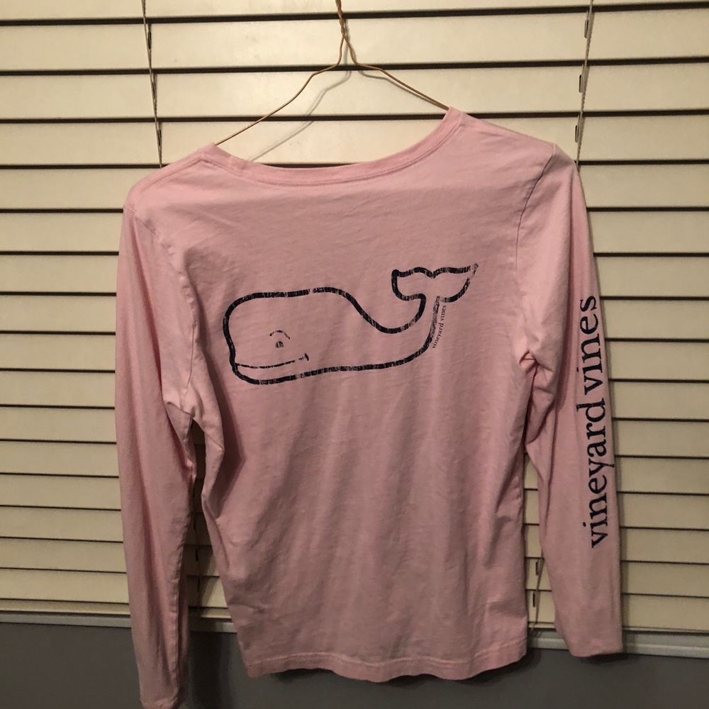 Pink Vineyard Vines long sleeve